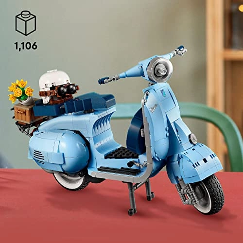 Vespa 125 (10298) - 1106 pieces pastel blue