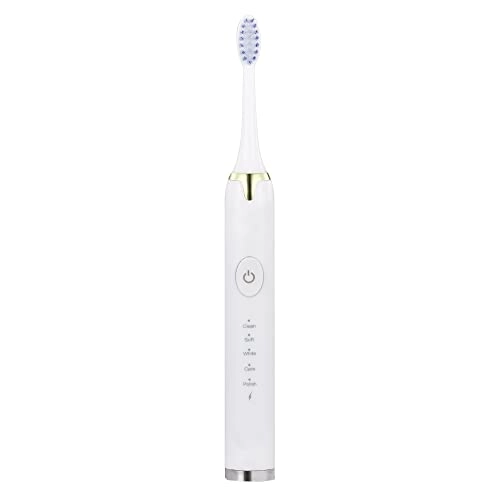 Smart Sonic Electric Toothbrush - IPX7 USB Charger 2 Replacement Heads