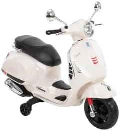 COLORLAND LETS PLAY Vespa Gts MotoRCycle - 12V7AH 5km/h
