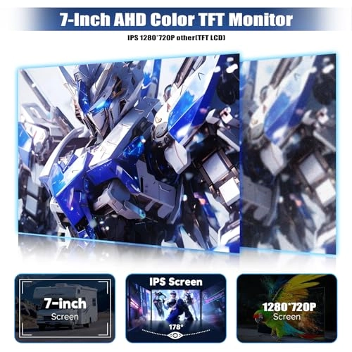 Rear View Camera - Night vision Wired 1080P