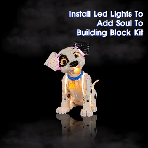 Led Light - Plastic for LEGO 101 Dalmatians Puppy 43269