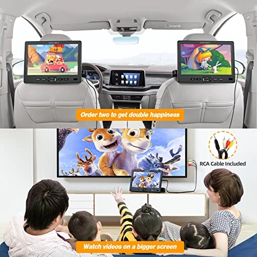 Headrest Car DVD Player - 10.5"