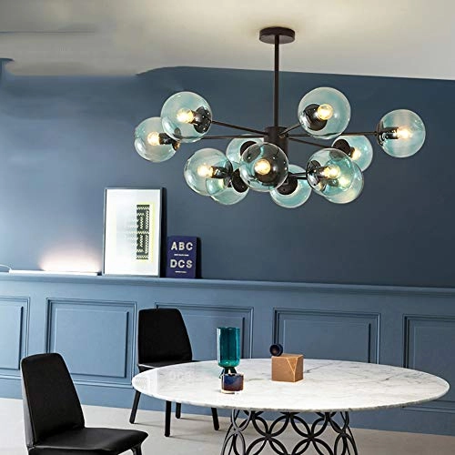 Magic Bean Molecule Chandelier