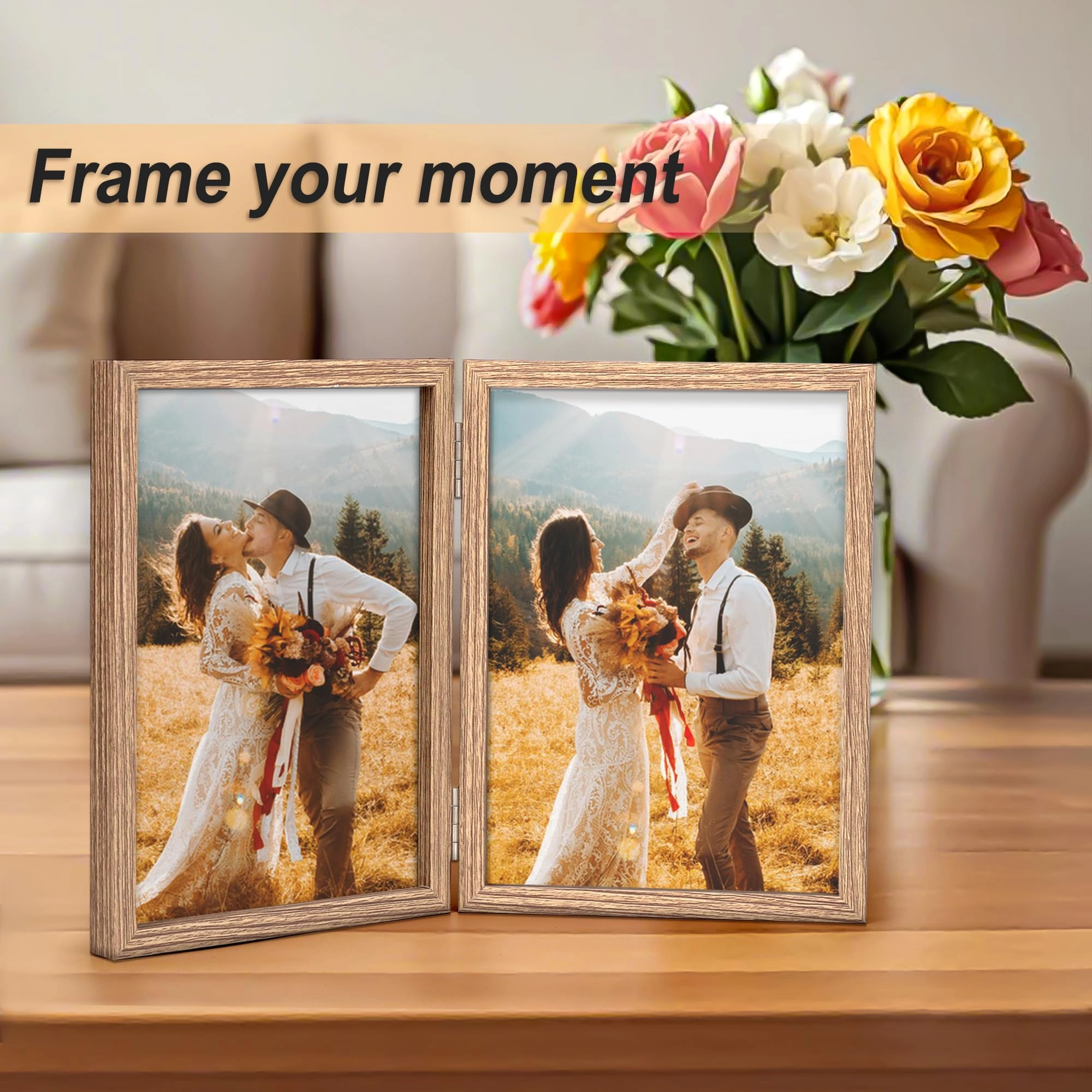 Double Picture Frame - 5x7 two