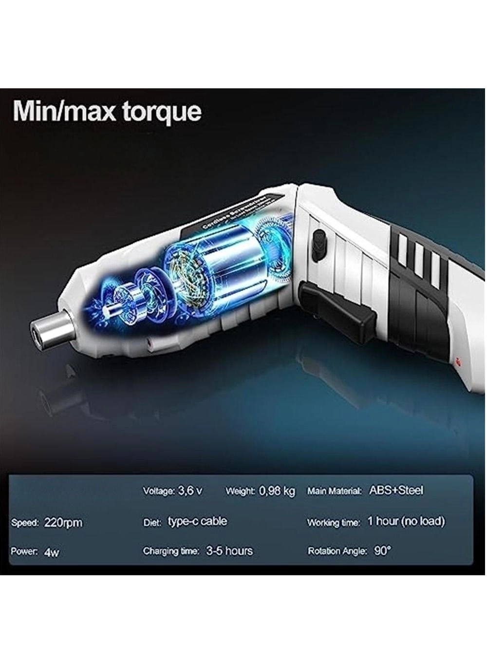 Electric Screwdriver - 1300mah