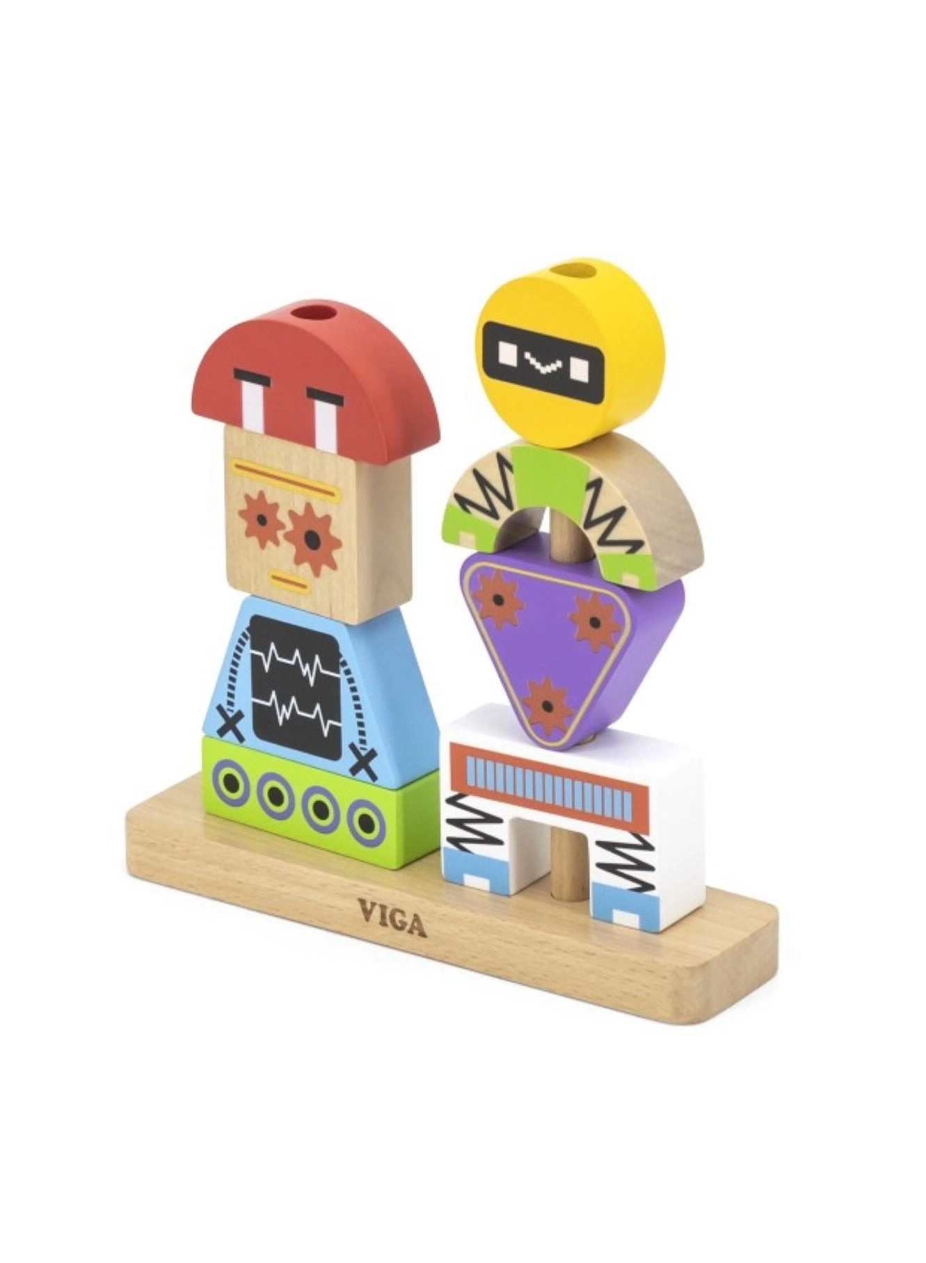 Robot Stacking Blocks - 8 pcs