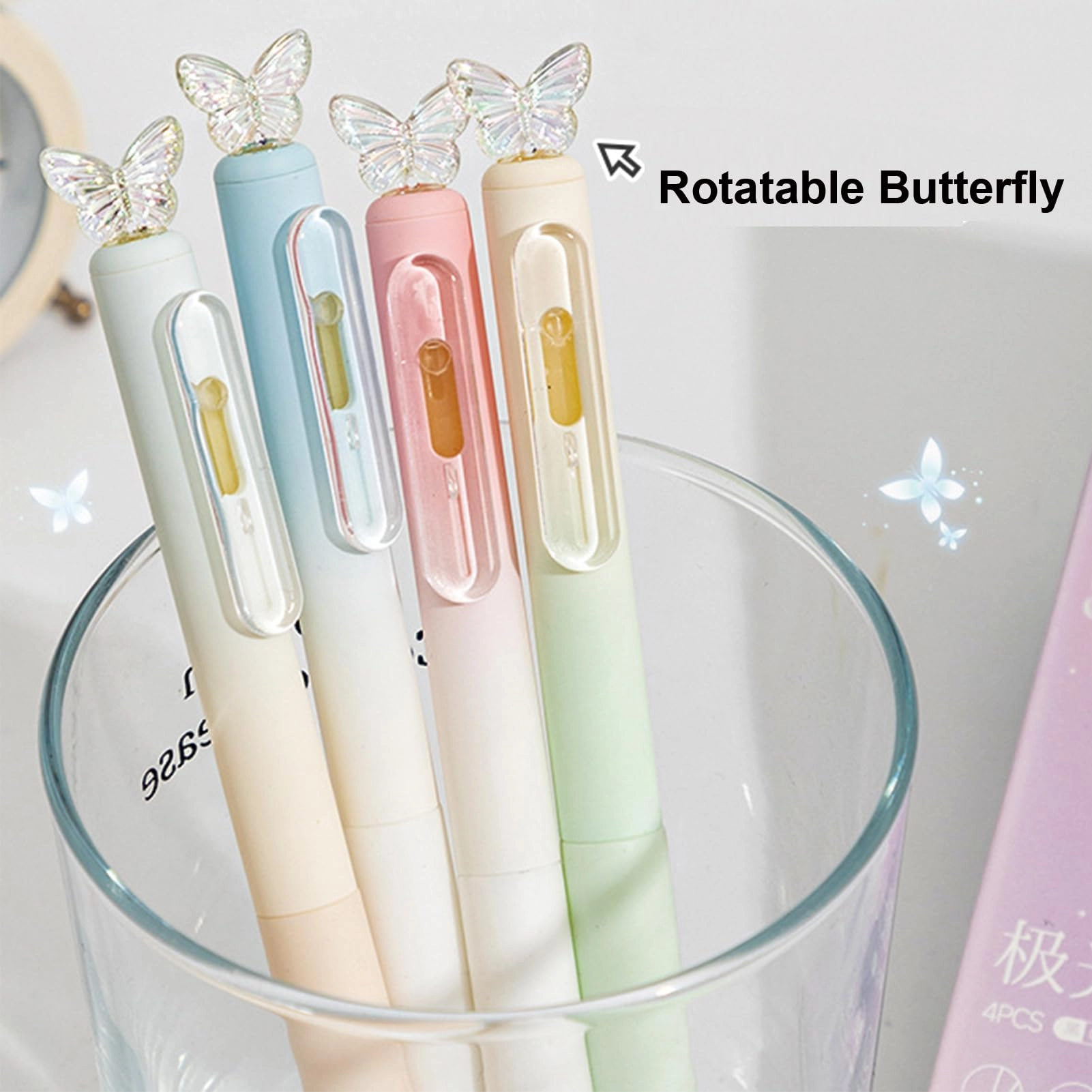 Gel Pen - 4Pcs 0.5mm