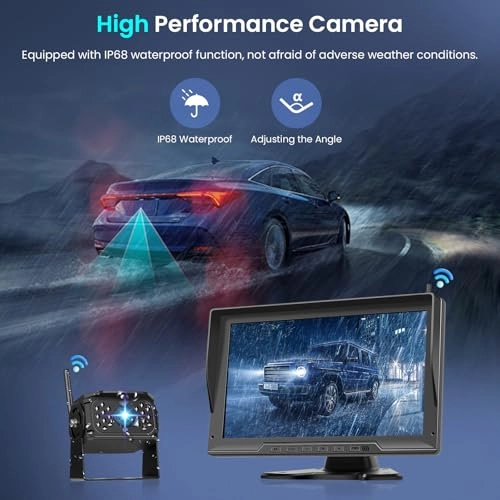 Backup Camera Monitor System - Night vision 1080P