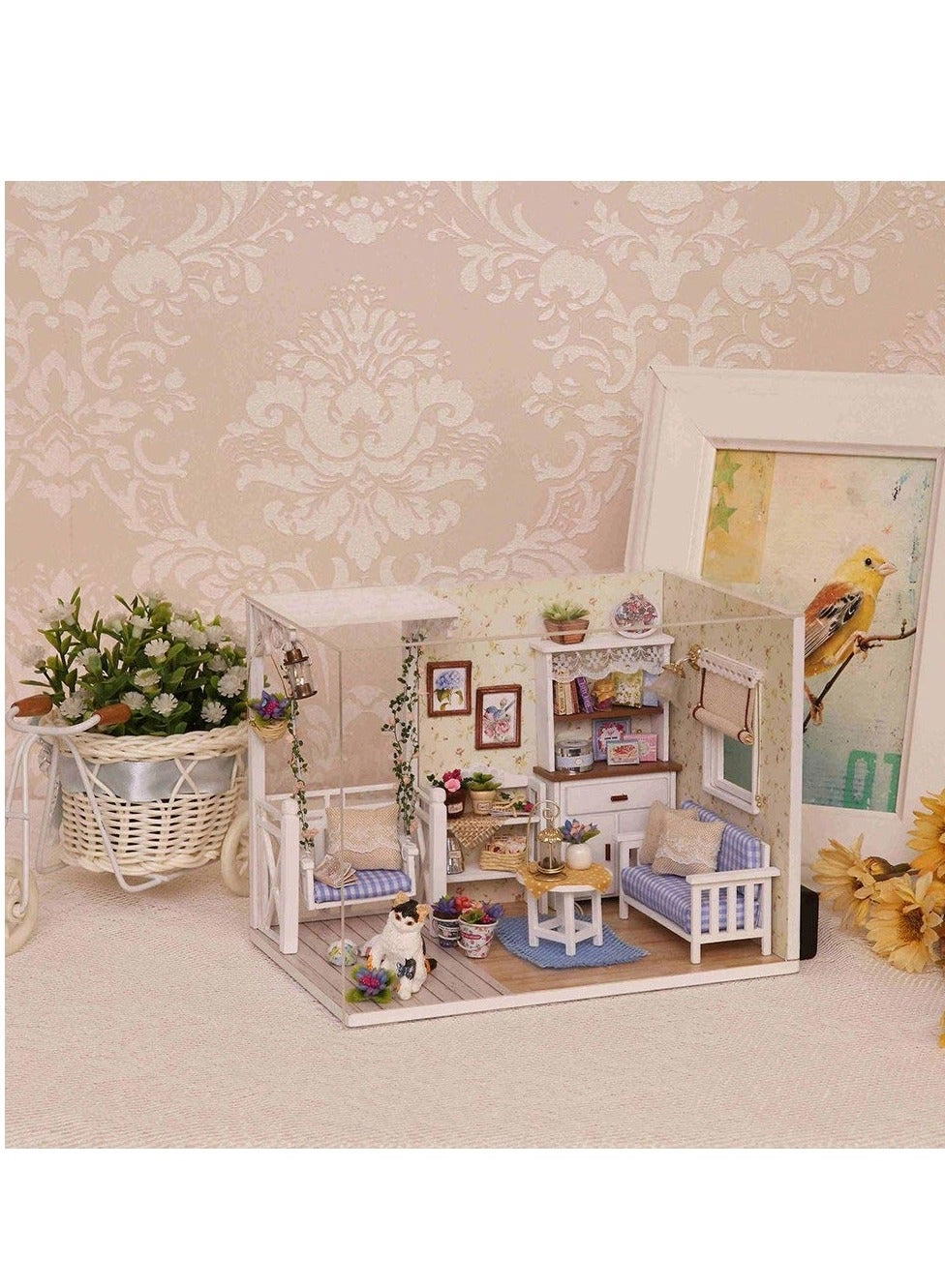 DIY Miniature Dollhouse Kit