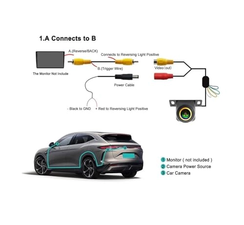Reverse AHD Vehicle Camera - Night vision 1080P