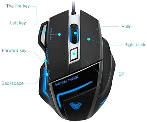 7D Optical Gaming Mouse - USB
