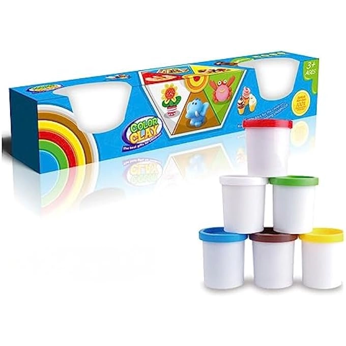 Clay Dough Pack - 6 pcs