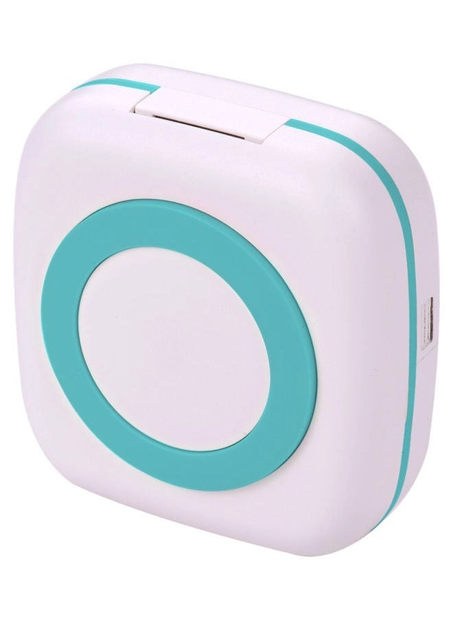Wireless Mini Photo Printer White/Green