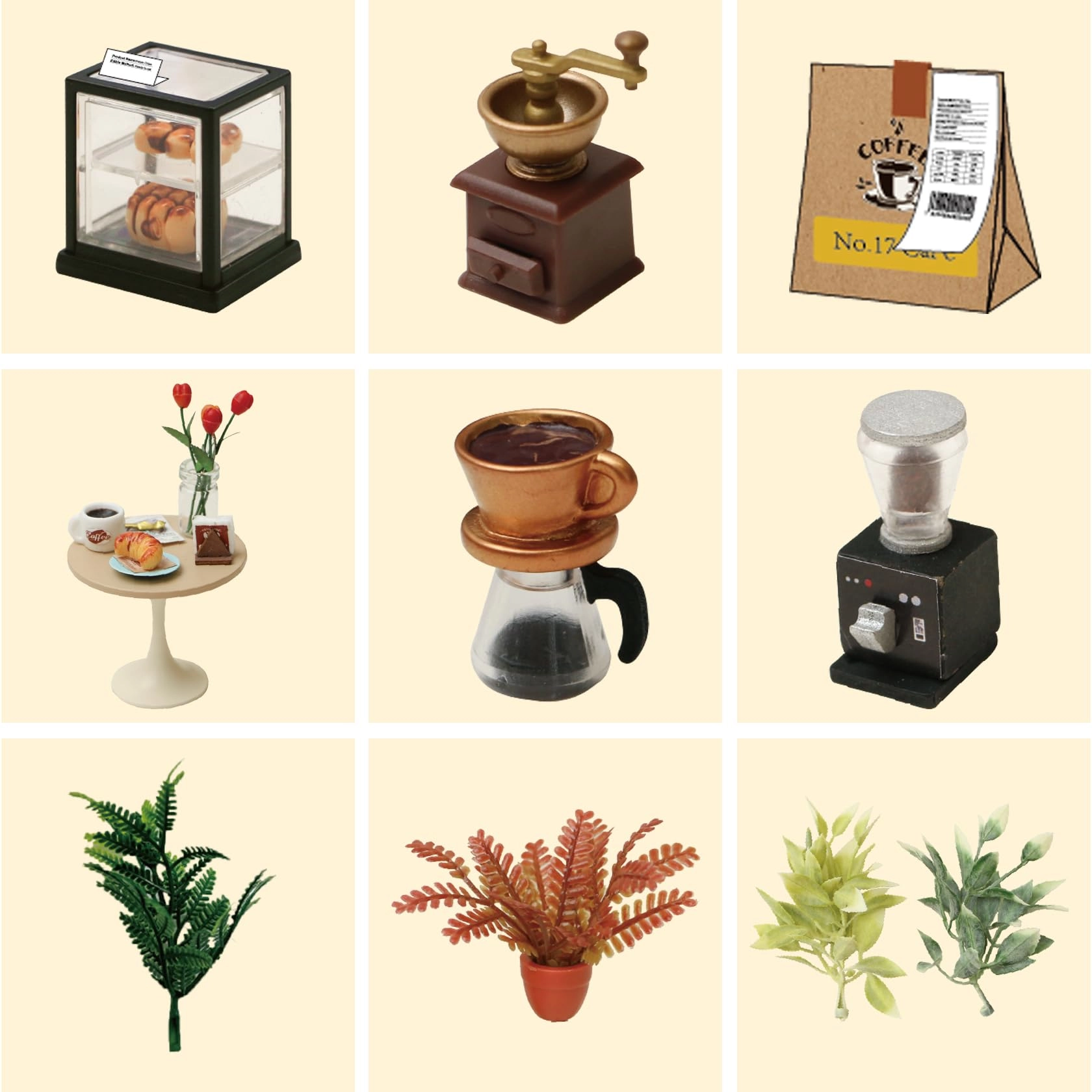 DIY Miniature Dollhouse Kit - Simon's Time Cafe
