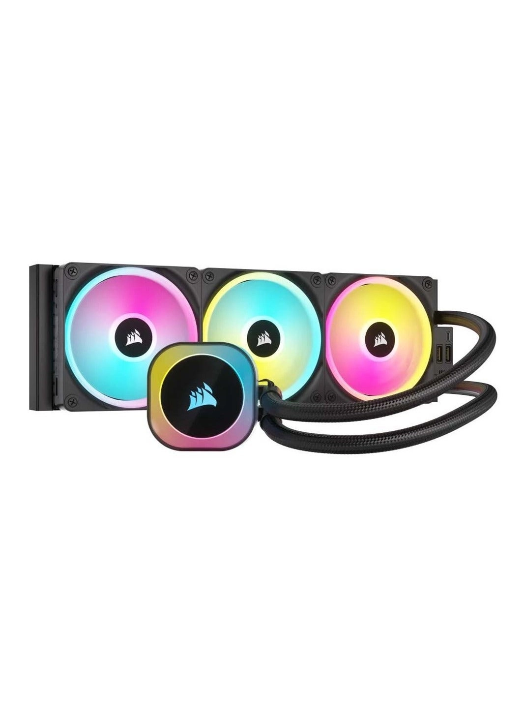 iCUE H150i Elite LCD XT - Three AF120