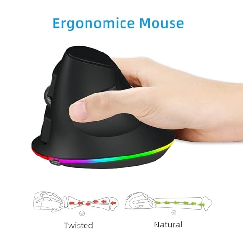 Dual Mode Wireless Mouse - 2.4G/BT5.1