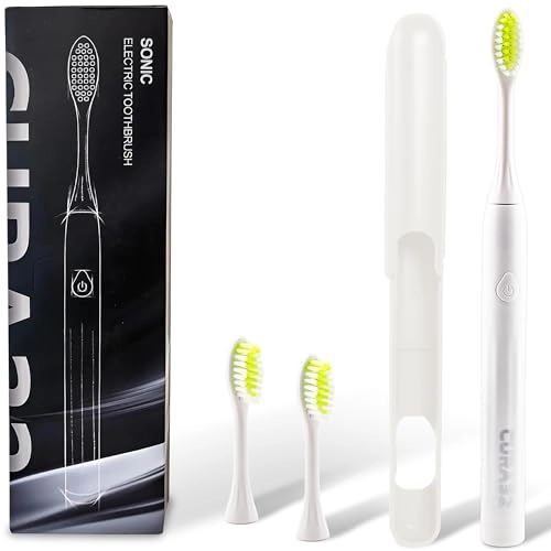 Electric Toothbrush - 37500 VPM Soft DuPont bristles 2-Min Timer