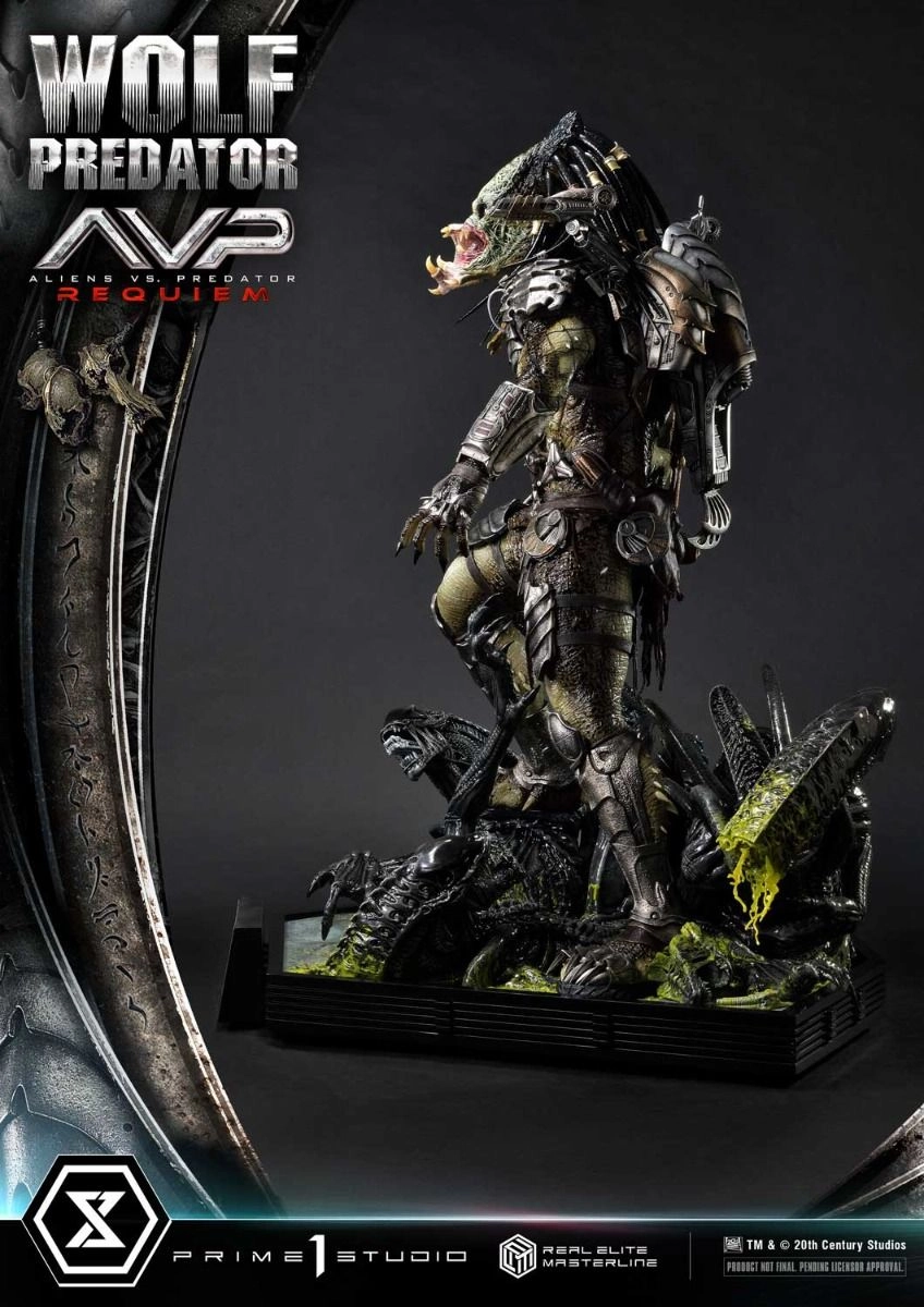 Requiem Wolf Predator - Aliens vs Predator - H:95cm