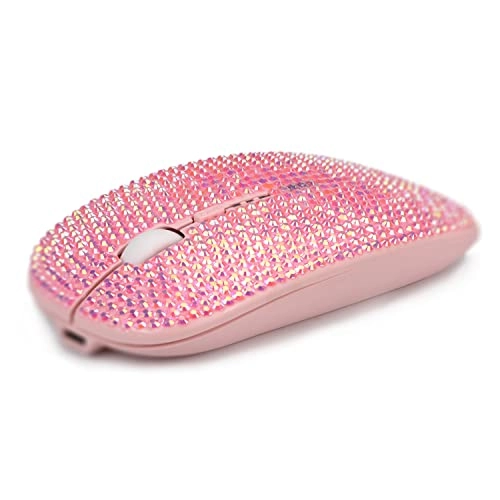 Crystal Rhinestone Wireless Mouse - wireless