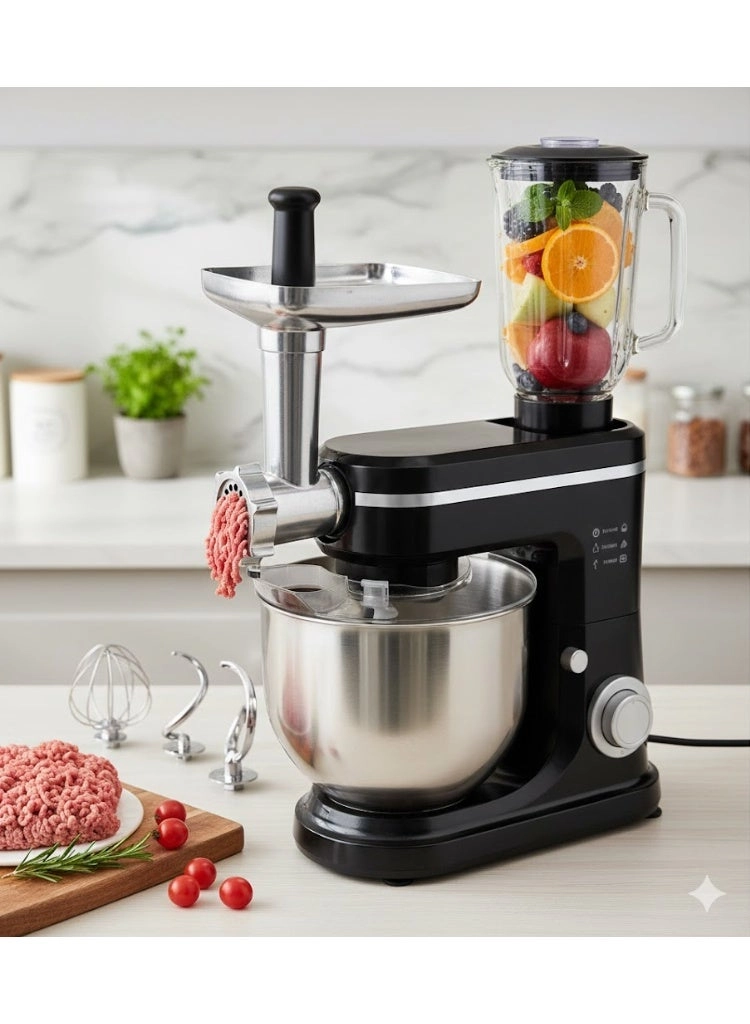 BONJOUR 3-in-1 Multi-Function Kitchen Stand Mixer - 6.5L