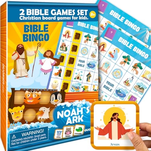 Bible Trivia + Bible Bingo + Noah's Ark