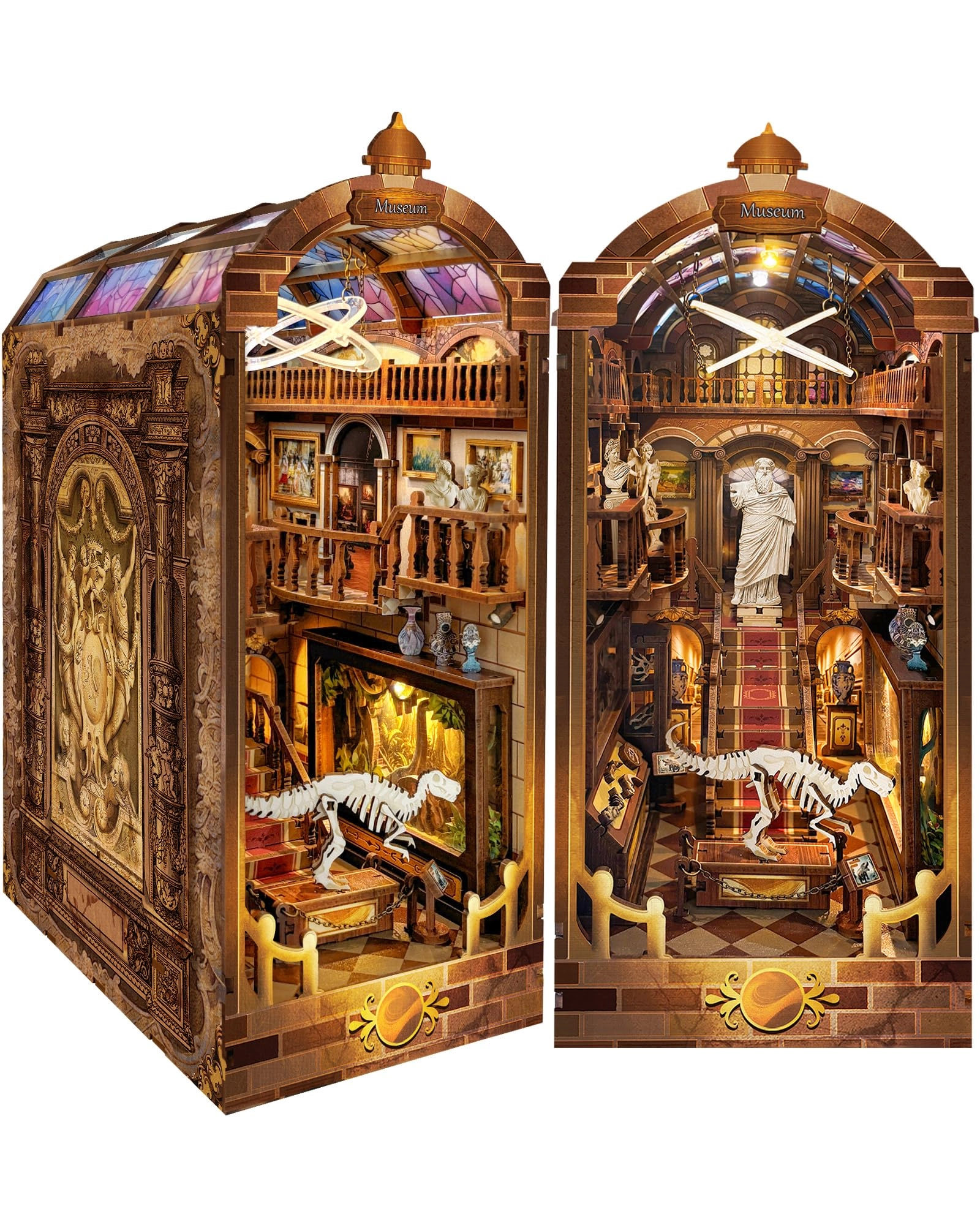 Quanquer Miniature Wooden Dollhouse Kit