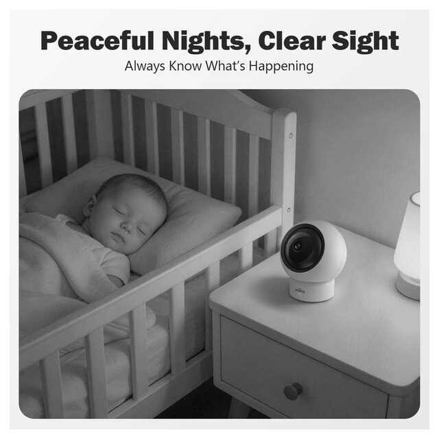 P310 - 2.5K 360° Pan/Tilt AI Crying Motion Detection