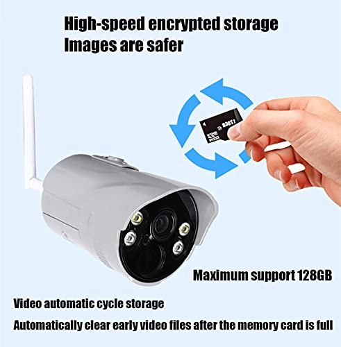 Solar Street Light Security Camera 1080P