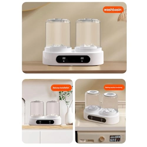 Double Compartment Portable Washer Bucket