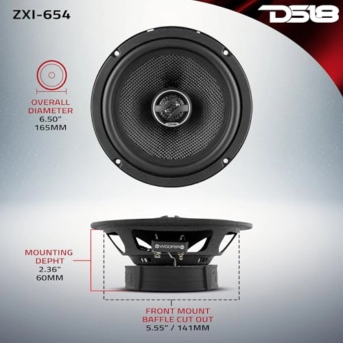 ZXI-654 - 6.5" Coaxial