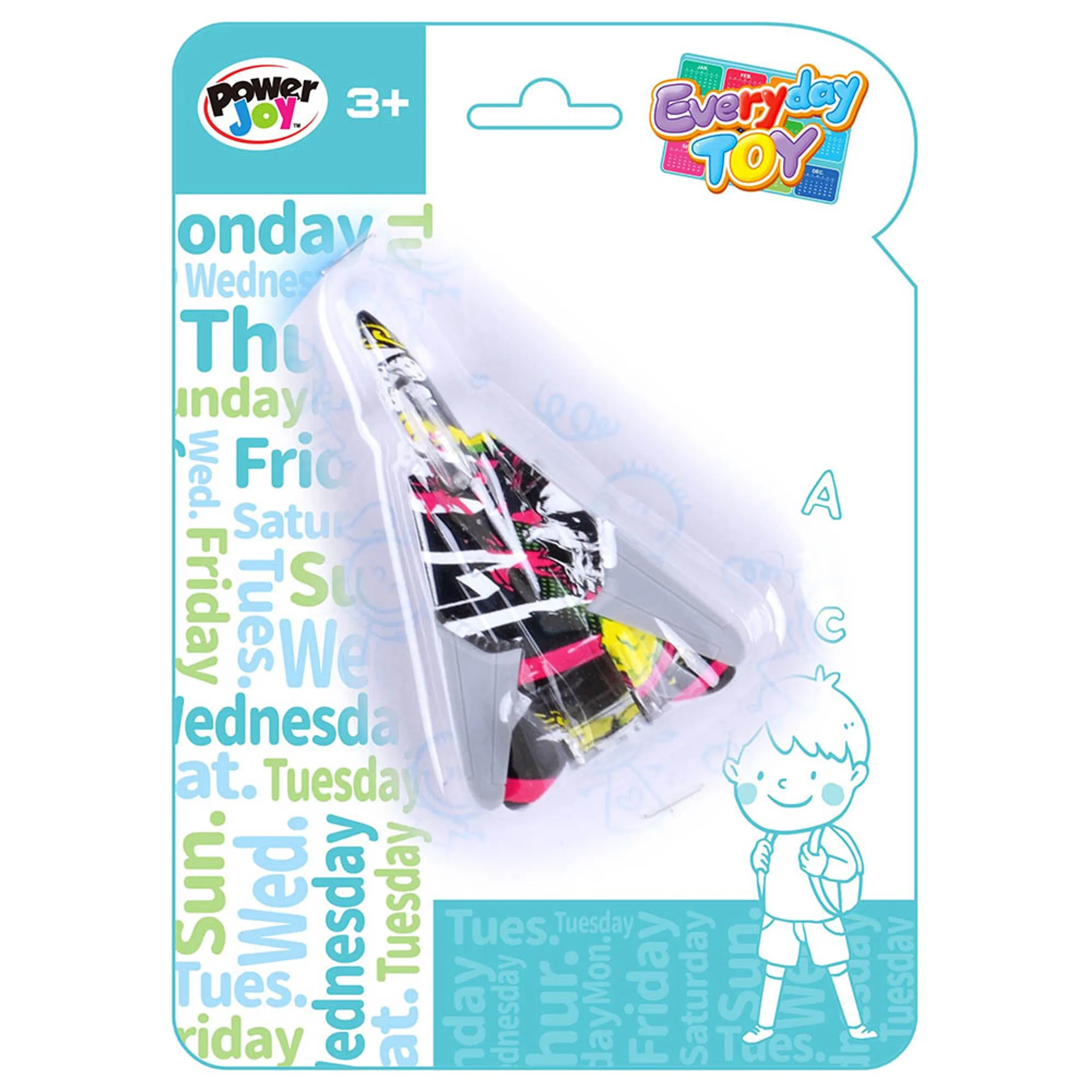 Everyday Pull Back Fighter Aircraft - 1pc