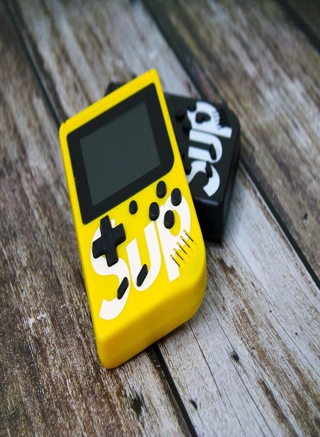 400 in 1 Retro Game Box Console - 3-inch LED Red + Wireless Gamepad