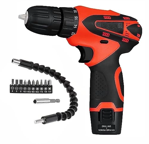 Pistol Grip Drill - 12V Cordless 10 mm Chuck