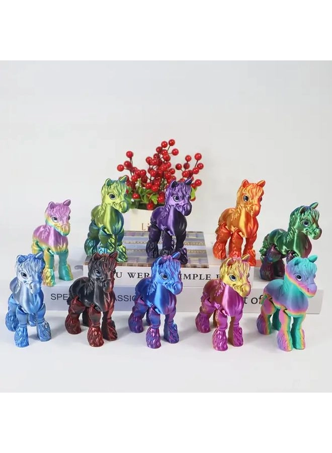 Pegasus Figurine - 3D-printed + Unicorn Figurine