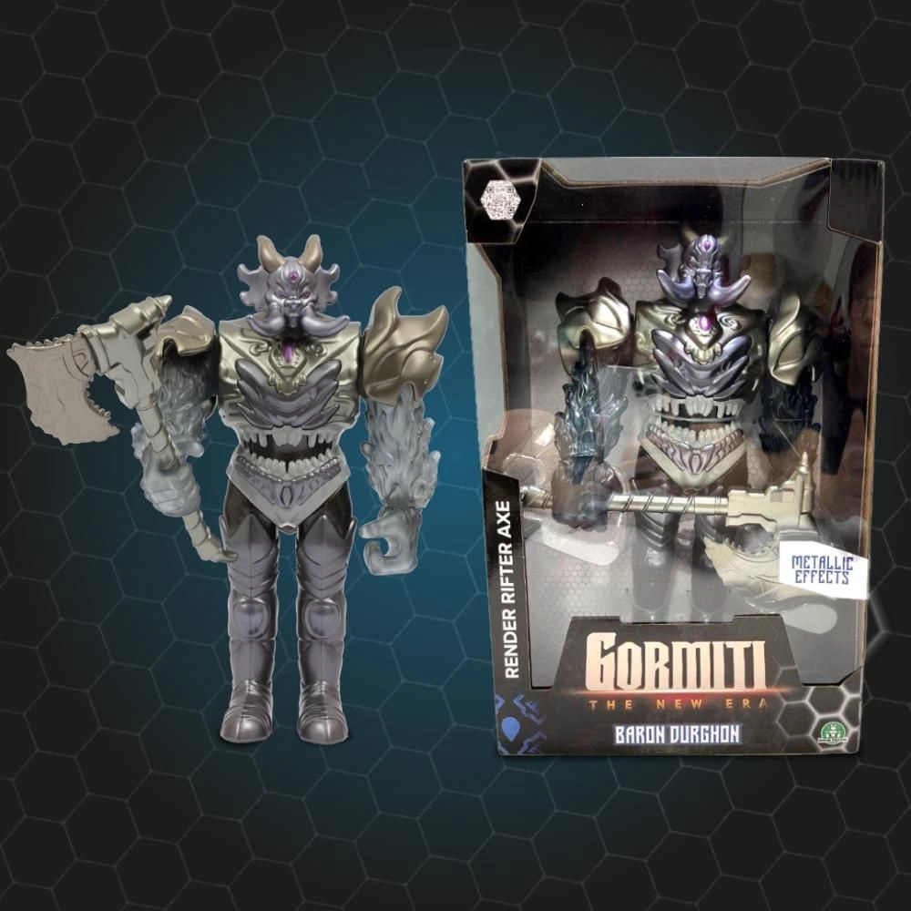 New Era Action Figure Villains - 3 + Krater, Fraktur, and Durghon 1 Pc