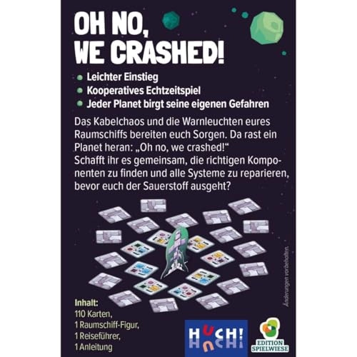 OH NO, WE Crashed: Edition Spielwiese (German)