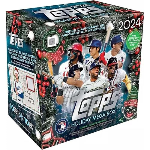 Holiday Baseball Factory Sealed Mega Box - 2024 Baseball Wax Packs