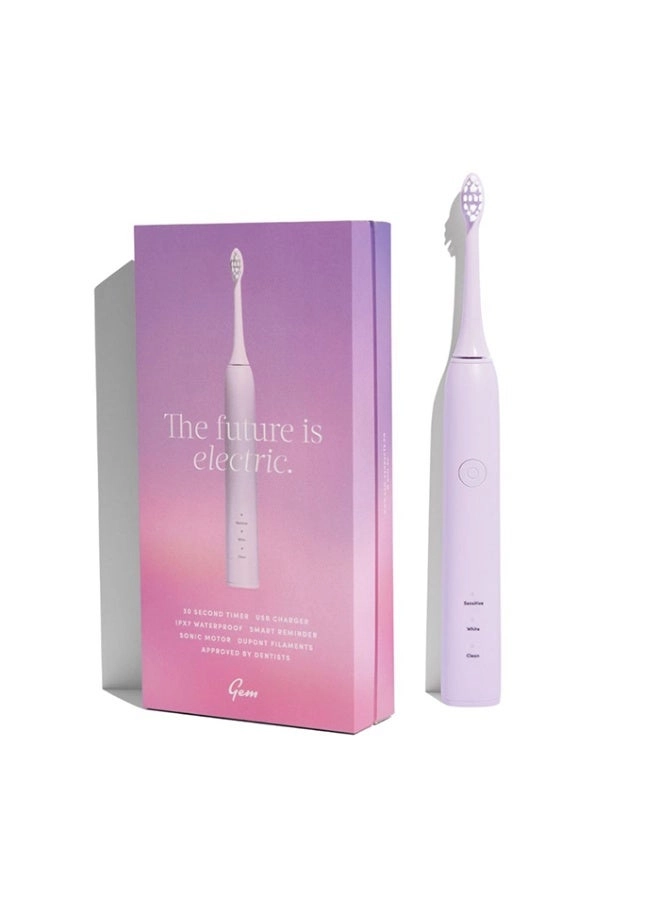 Electric Toothbrush - Rose USB-C Rechargeable 3 Modes