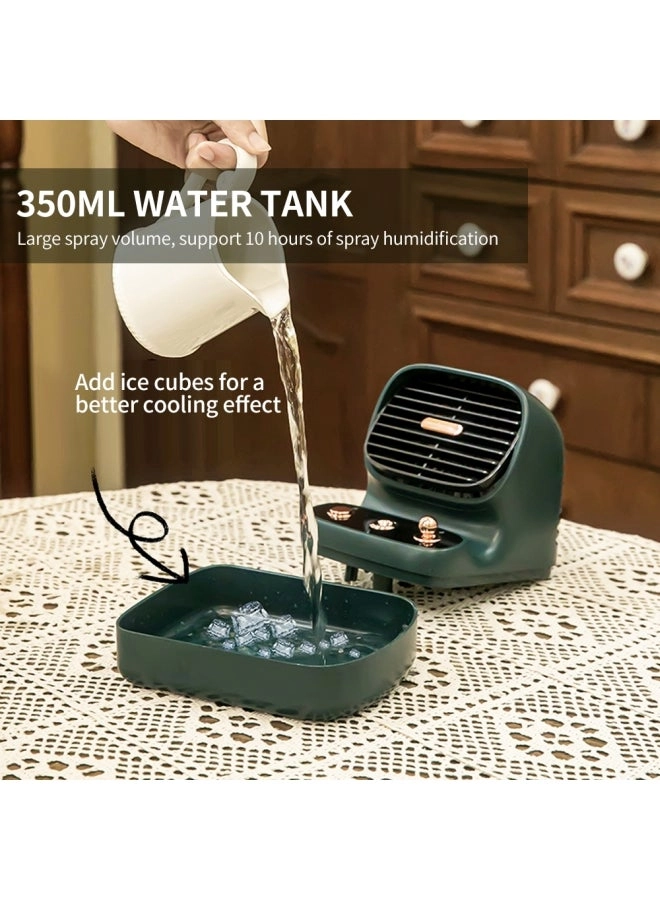 AC009 - Water-cooled Spray Fan Green