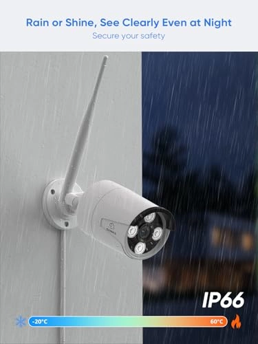 NVR Wireless Security Camera System - 16 channels