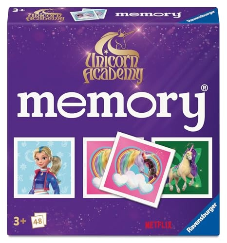 Unicorn Academy Mini Memory Game - 3 years 48 pieces