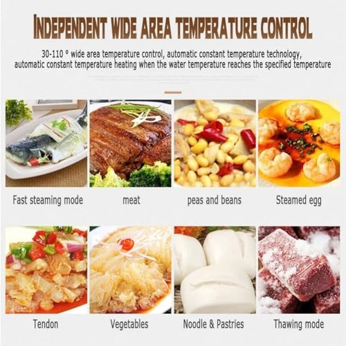 Electric Steamed Buns Machine - Four-Hole Stainless Steel 30-110C