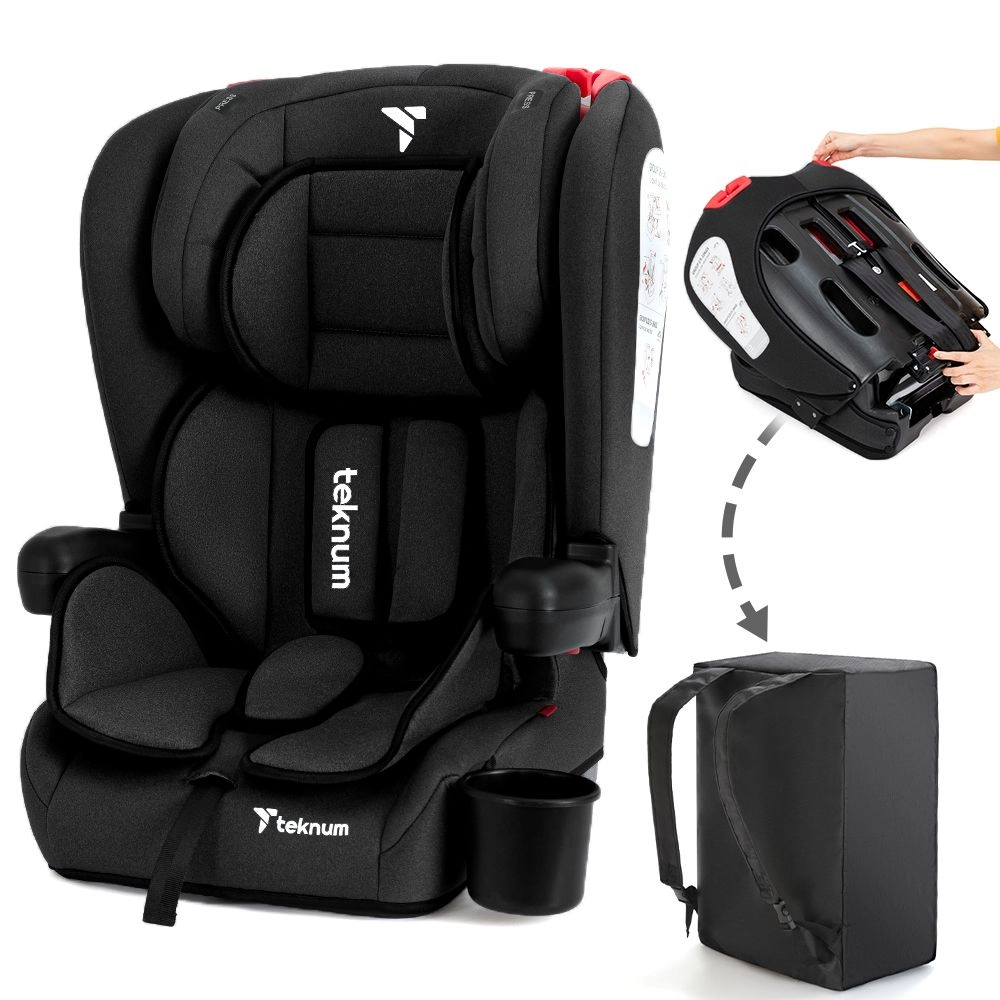 Pack And Go Foldable Car Seat - Group 1/2/3 (9-36Kg)