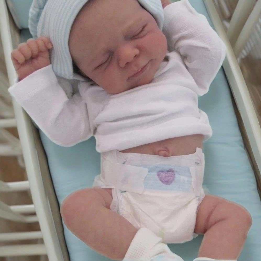 Pascale Reborn Baby Doll - 18 inch Vinyl sleeping Ages 3+