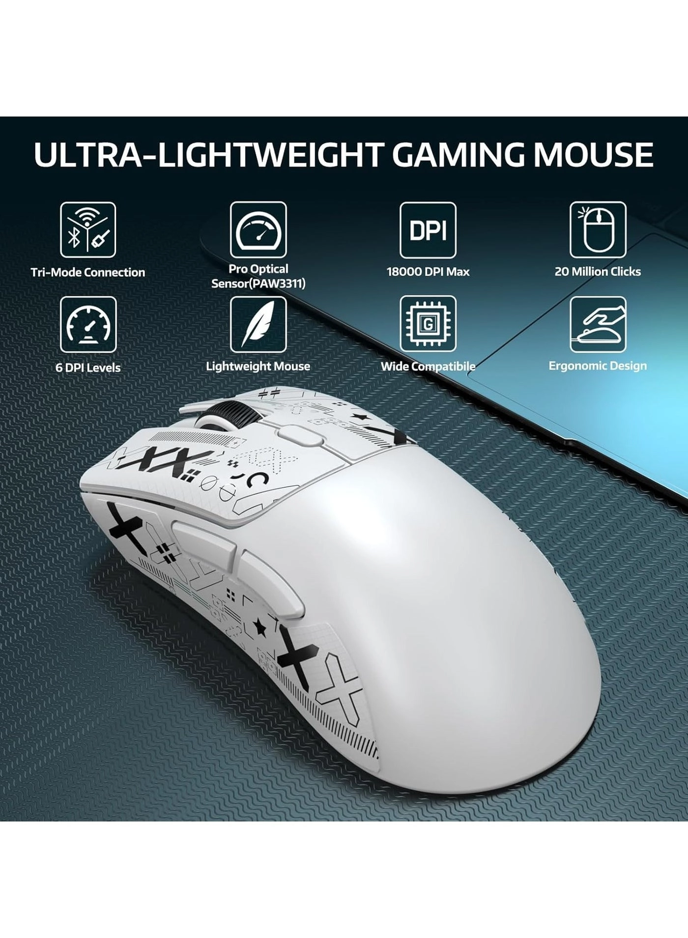 R1 Superlight Mouse - Wireless