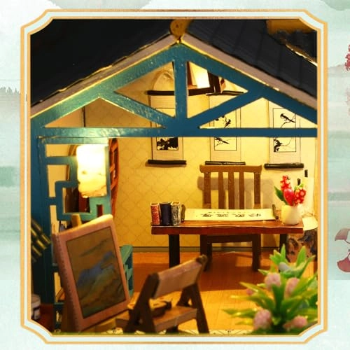 Miniature Dollhouse Kit - green spring yard