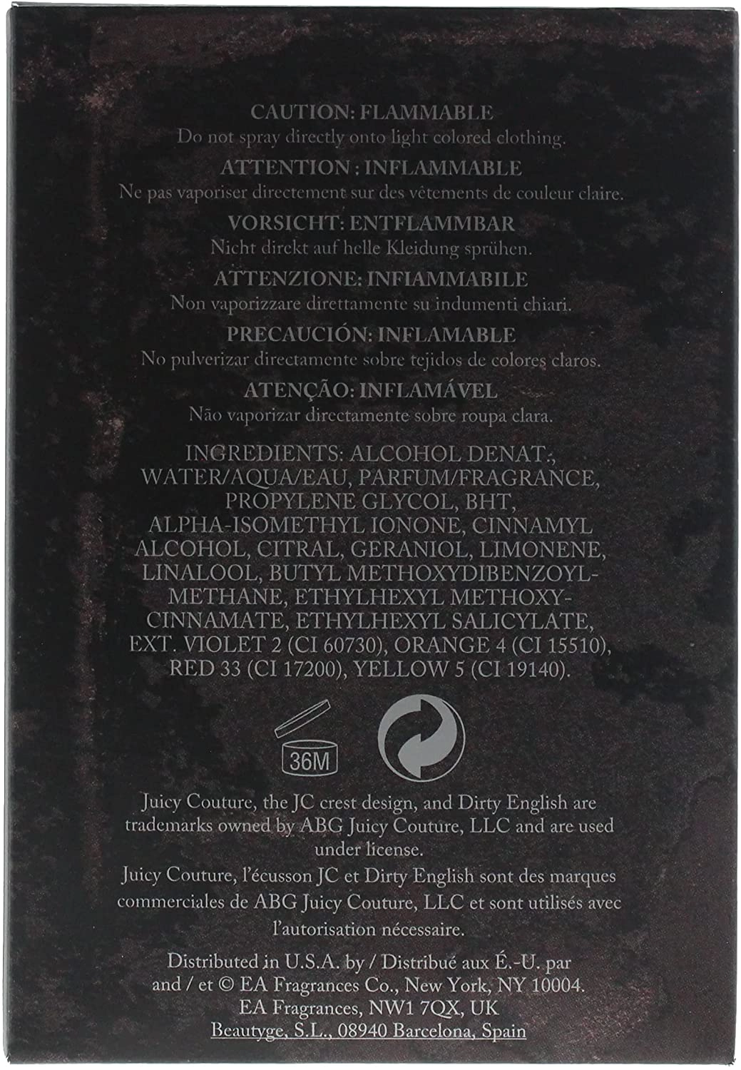 Dirty English Eau de Toilette 100ml