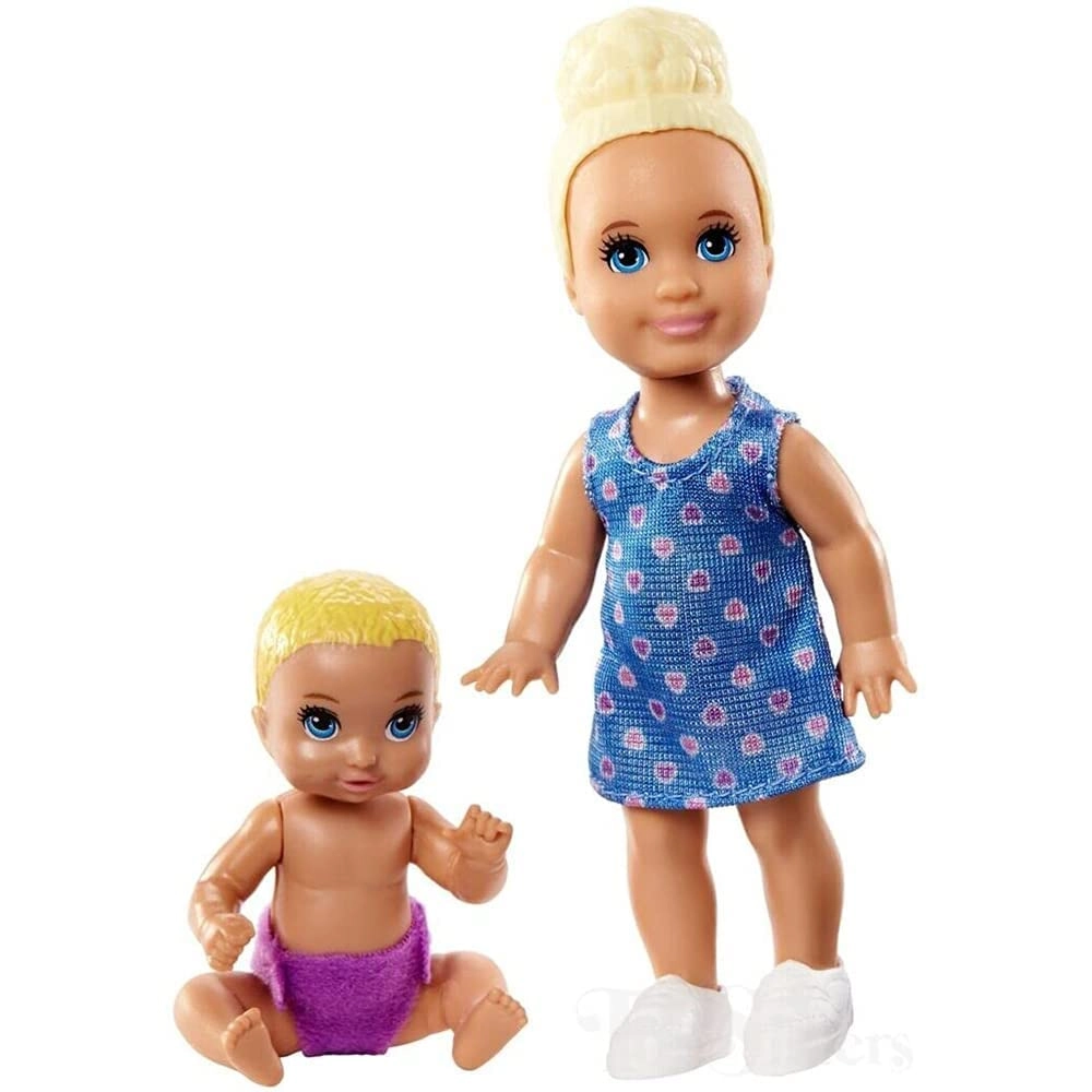 Mattel Barbie Skipper Babysitters - Baby & Toddler 2-Pack