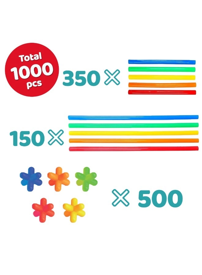 Creativity Straws - 1000 pcs