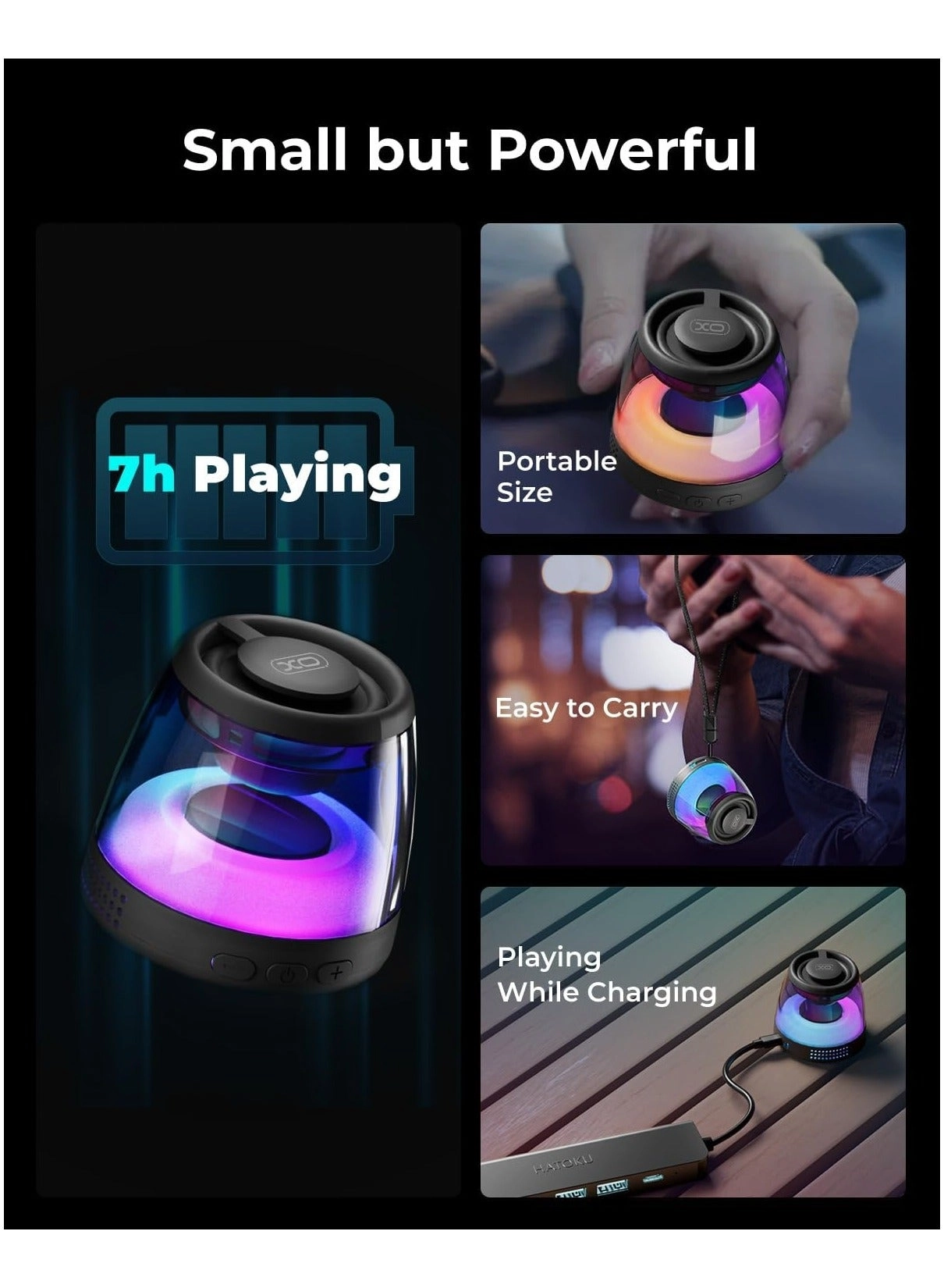 Magnetic Bluetooth Speaker